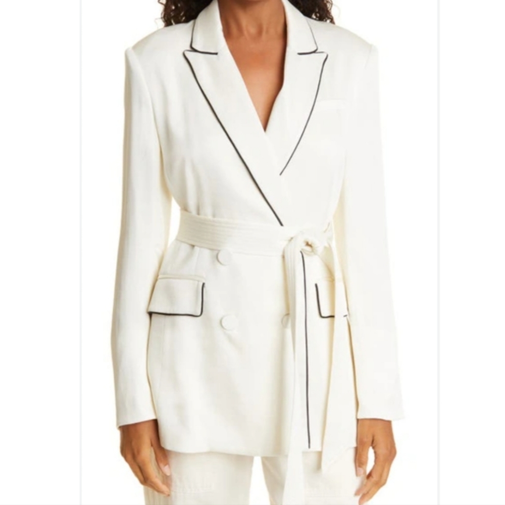 New VERONICA BEARD Eliza Jacket - Winter White